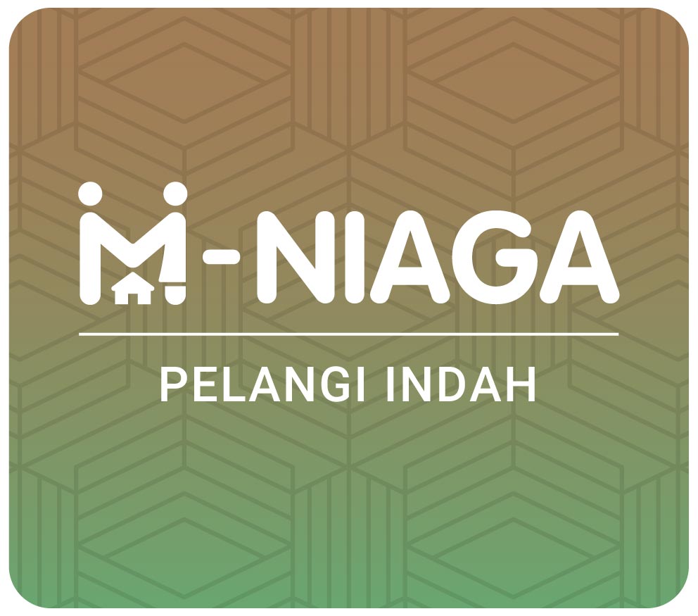 Official logo for M-NIAGA - Pelangi Indah